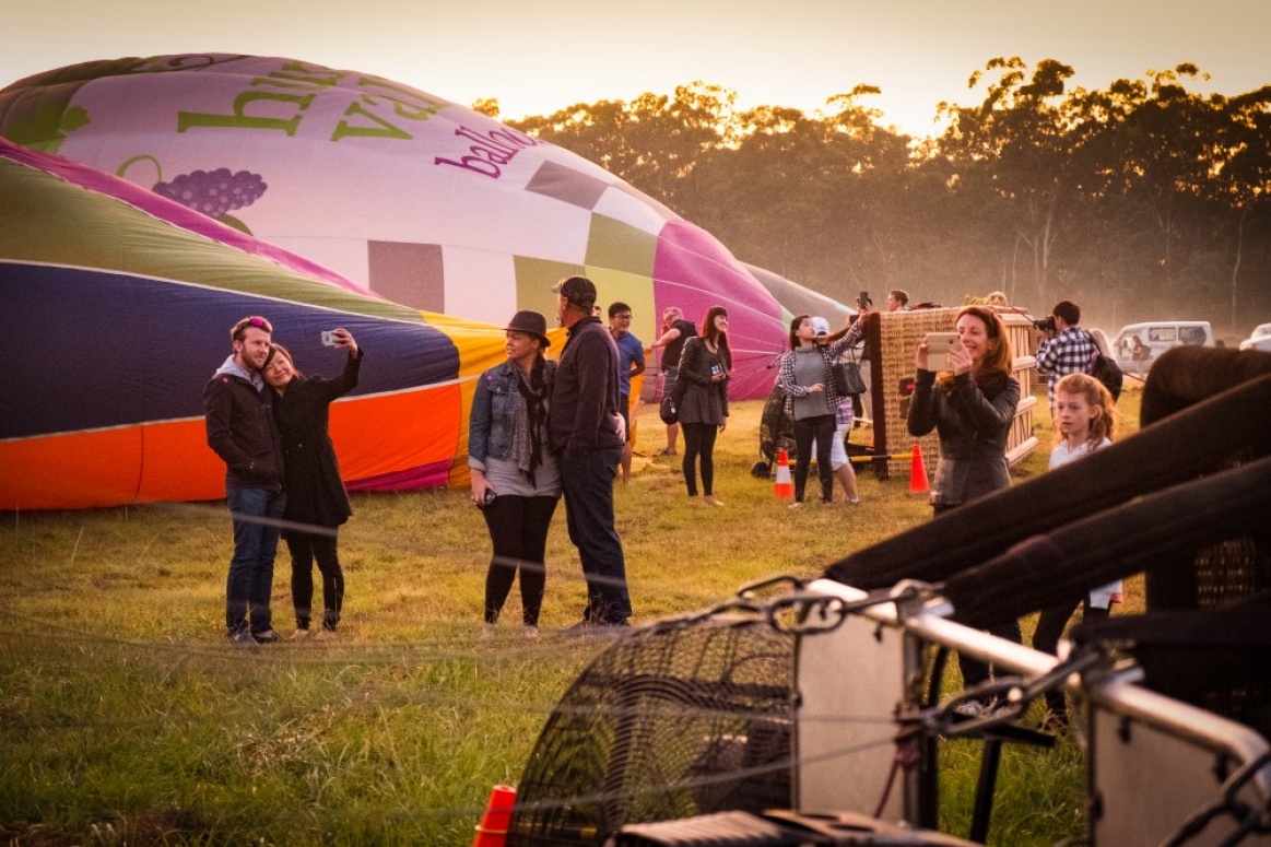  Hunter Valley Balloonign pre-flight