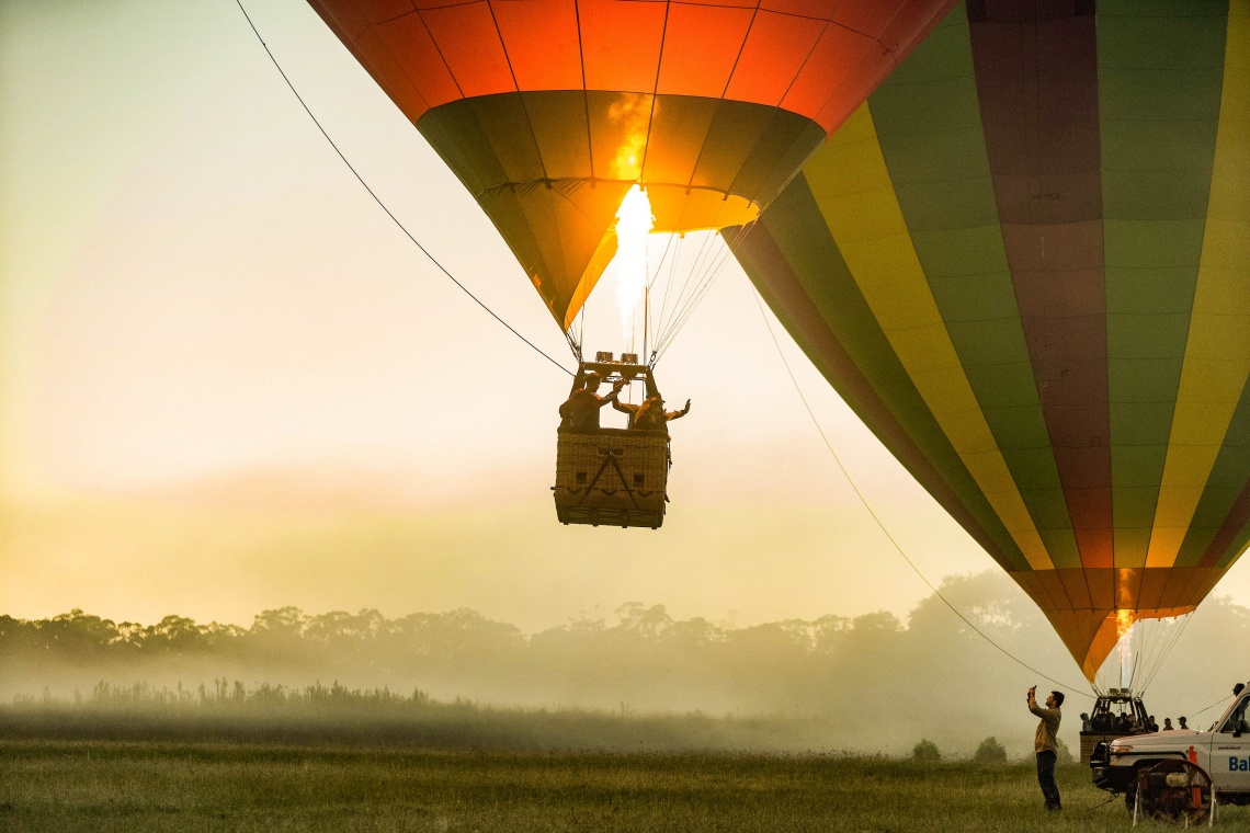  Hunter Valley Ballooning launch