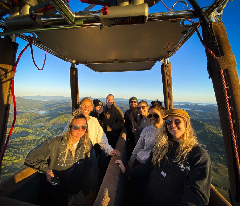  Hunter Valley balloon basket