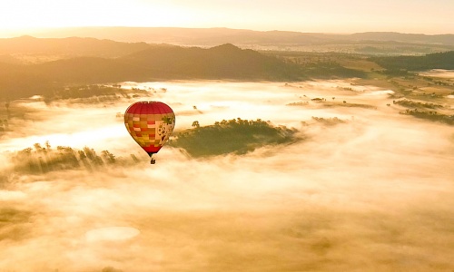 Sunrise balloon flight